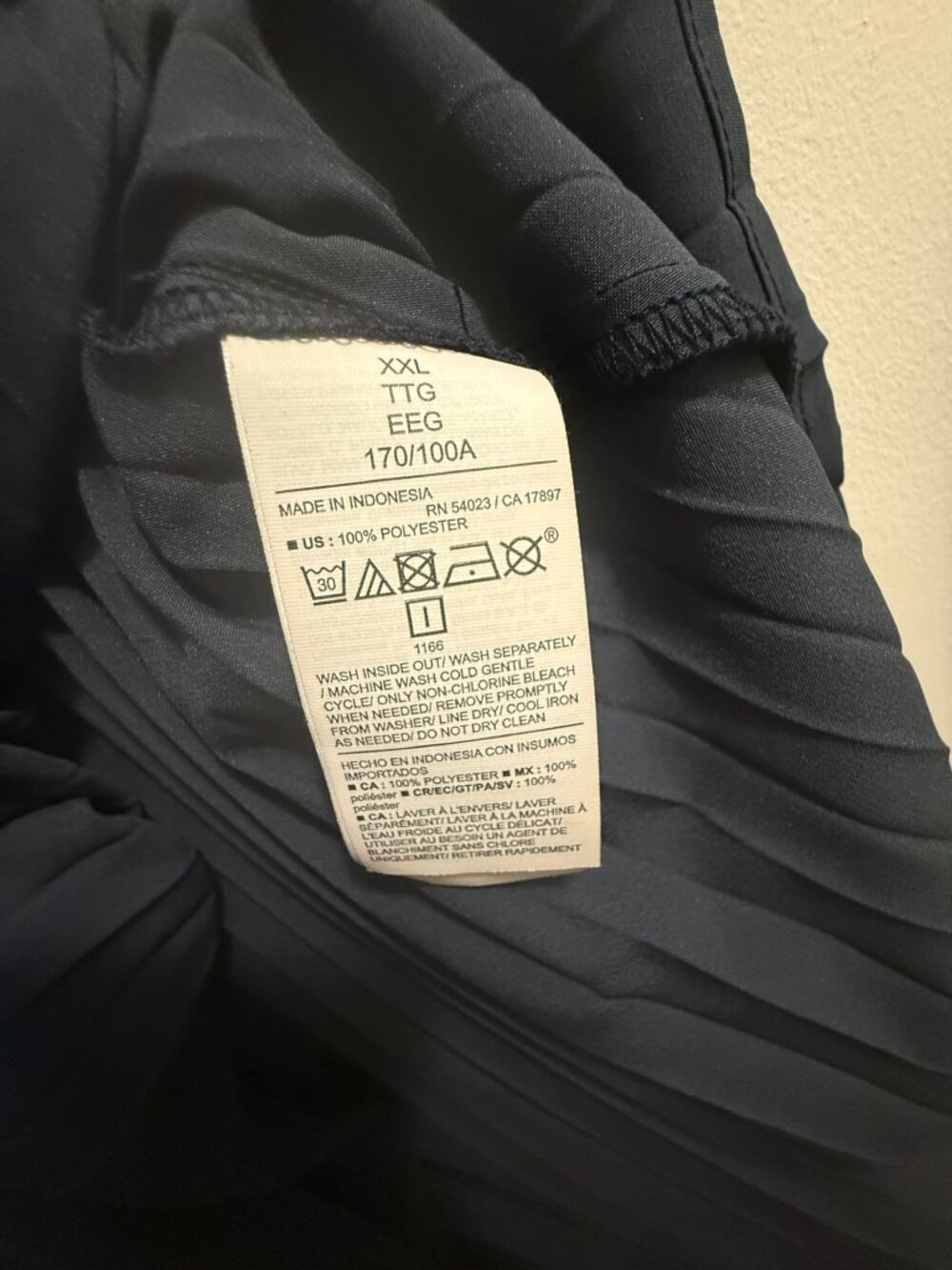 Old Navy Pleated Moisture-wicking Skirt 2X - Picture 4 of 5